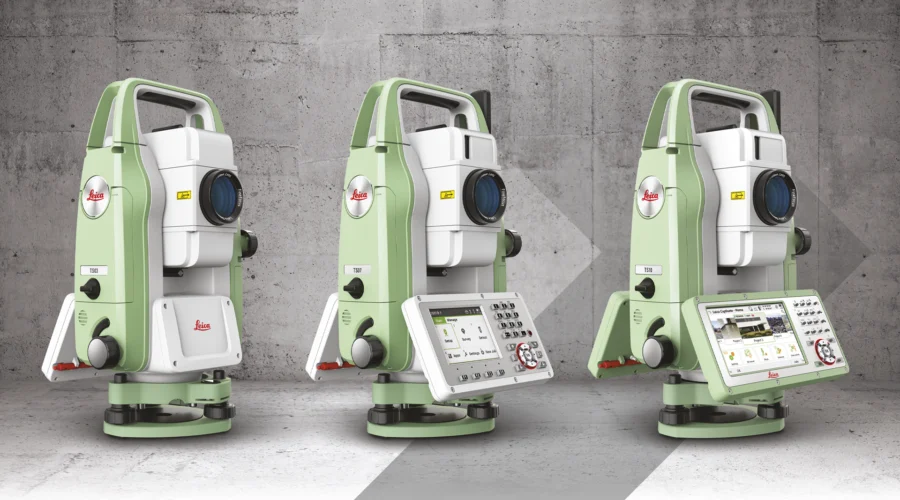 Novas estações totais manuais Leica Flexline TS03, TS07 e TS10