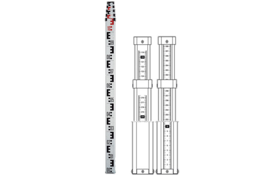 Mira NEDO de nivelação precisão QualiLine 2