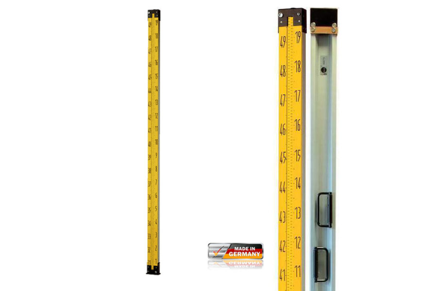 Mira invar NEDO 1m de largura com divisão 17a