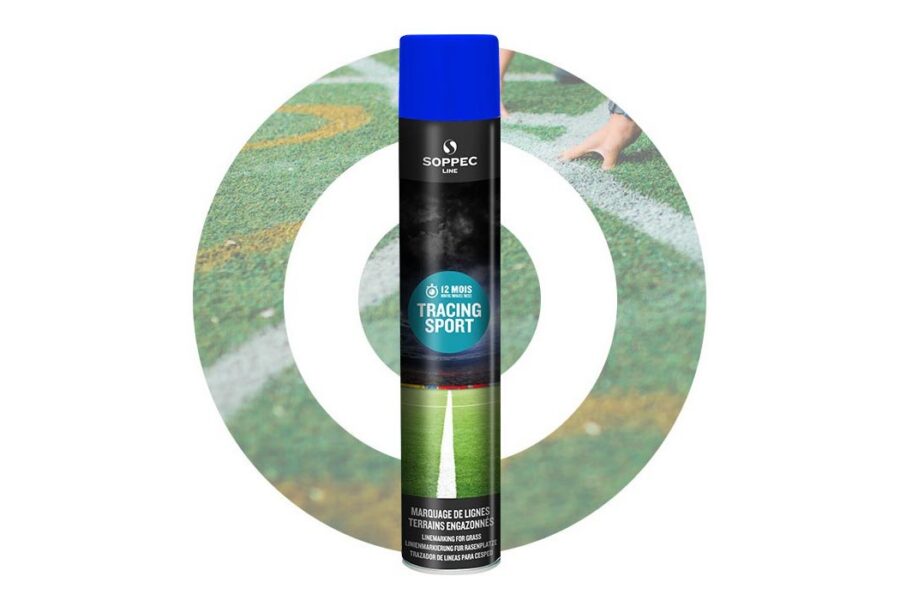 Spray de sinalização Tracing Sport SOPPEC Azul