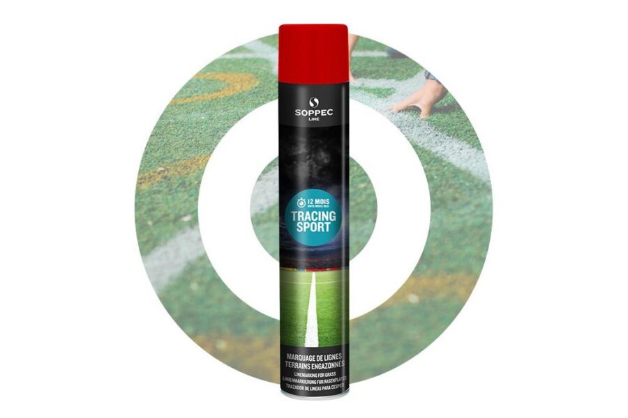 Spray de sinalização Tracing Sport SOPPEC Vermelho