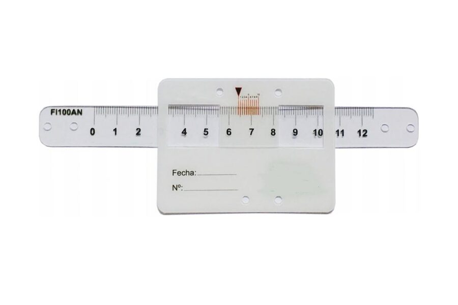 Fissurometro uma direcção branco ACRE