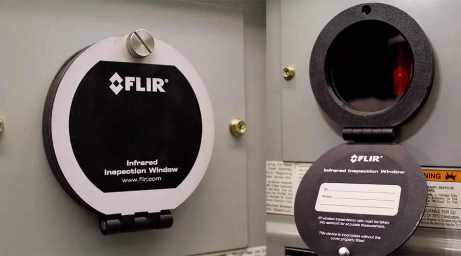 Janelas de inspecção termográfica e monitorização FLIR IRW-PS/PC/IR