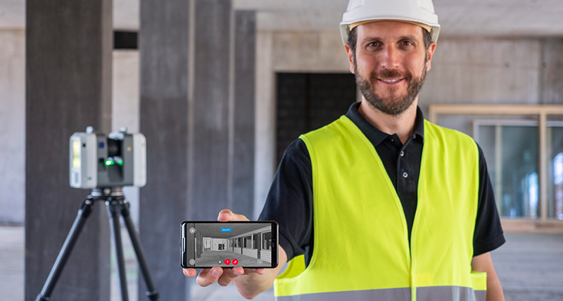 Nova versão do Leica Cyclone FIELD 360 para dispositivos móveis