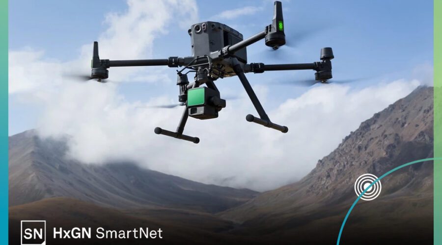 HxGN SmartNet é compatível com drones RTK. Precisão centimétrica para dados georeferenciados.
