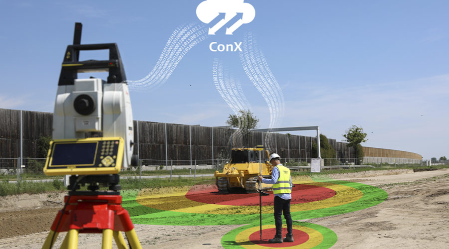 Segurança em obra com Leica Conx Safety Awareness Module