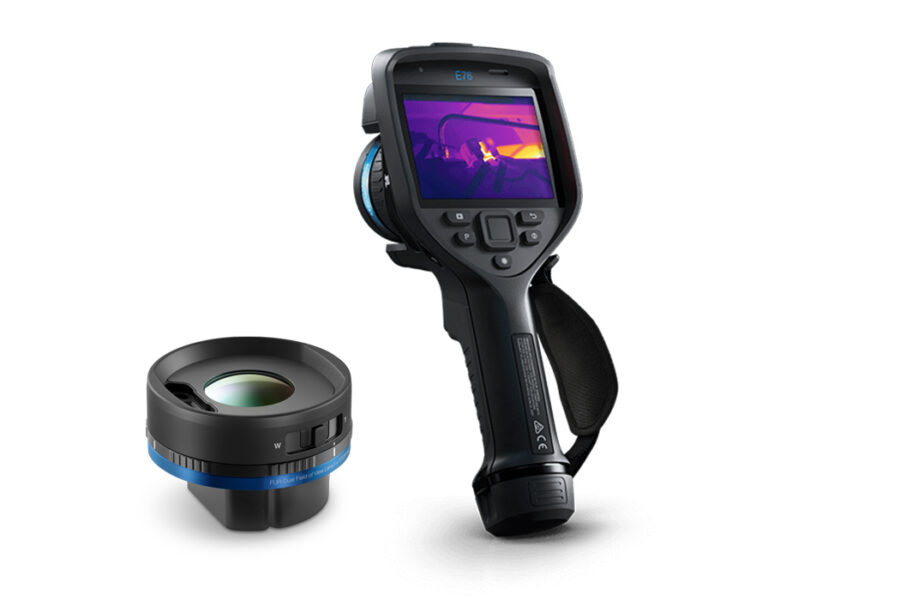 Câmara termográfica FLIR E76 Dual FOV 14º + 24º