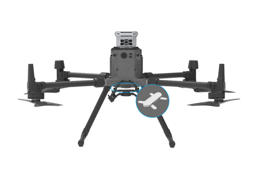 Sniffer4D Sensor de radiação nuclear para drone