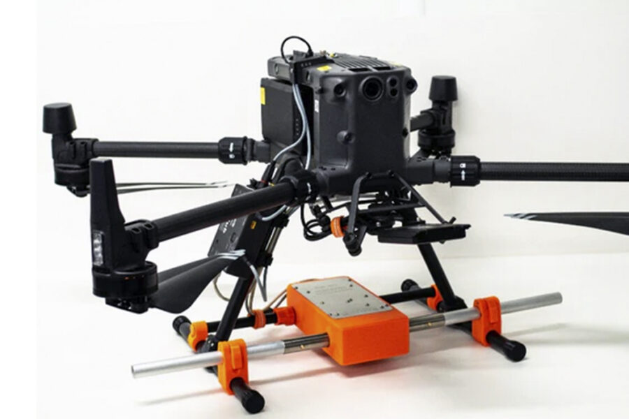 Georadar GPR Zond Aero LF de baixa frequência