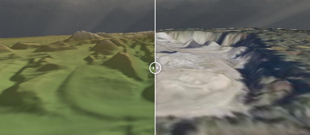 Análise dos dados recolhidos por drones no Global Mapper Pro