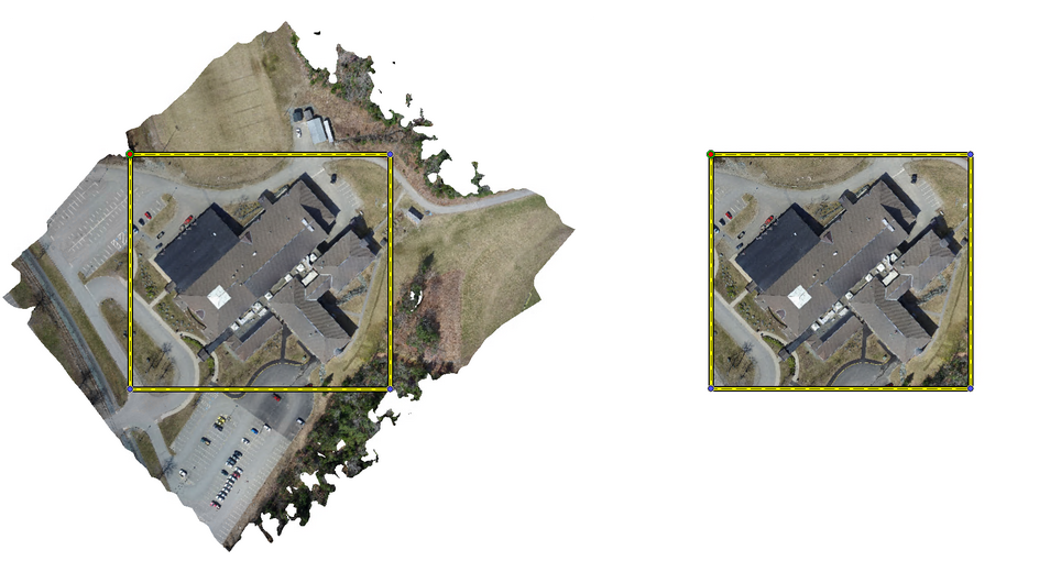 Corte de malhas global mapper