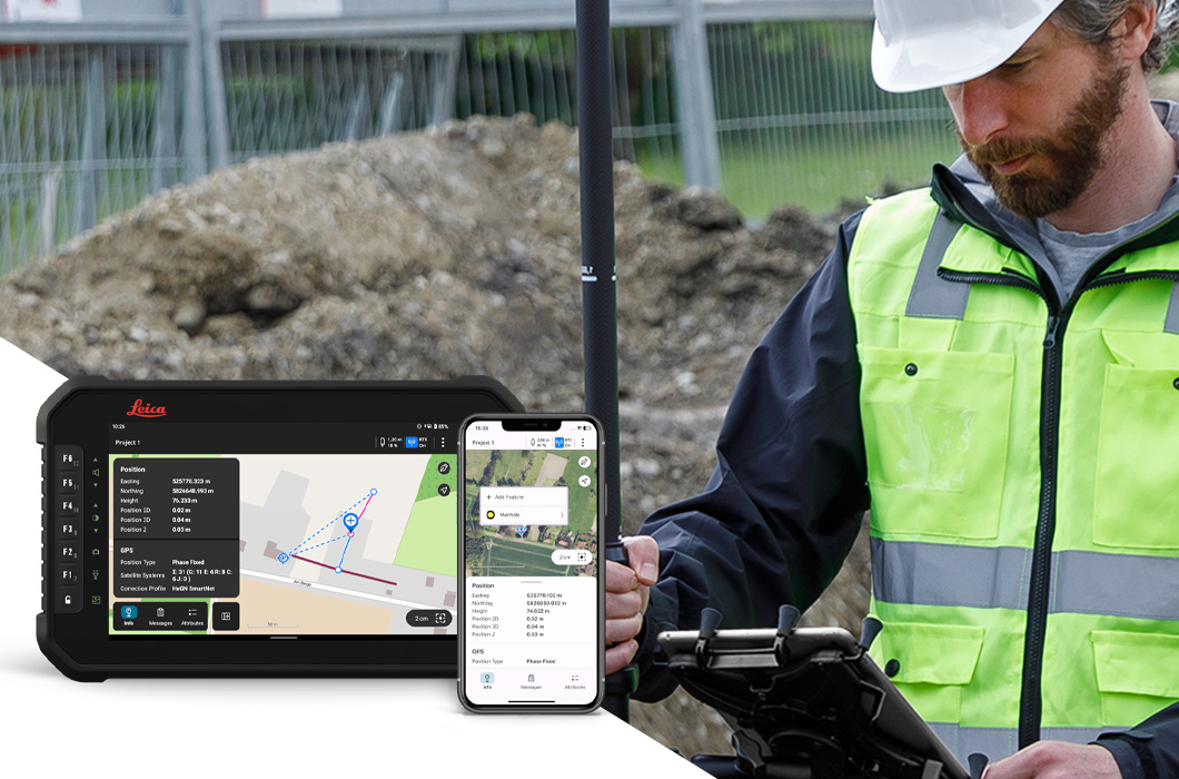 Recolha de dados GIS: Descubra o Leica Zeno Mobile One