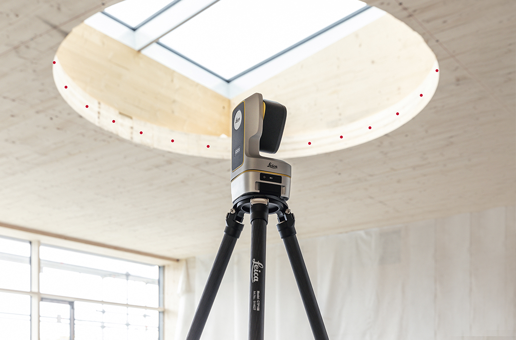 Medição 3D precisa em interiores com Leica iCON Trades