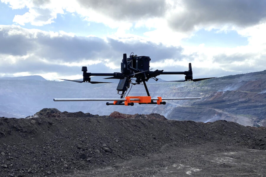 Sistema de Georradar (GPR) integrado com drones
