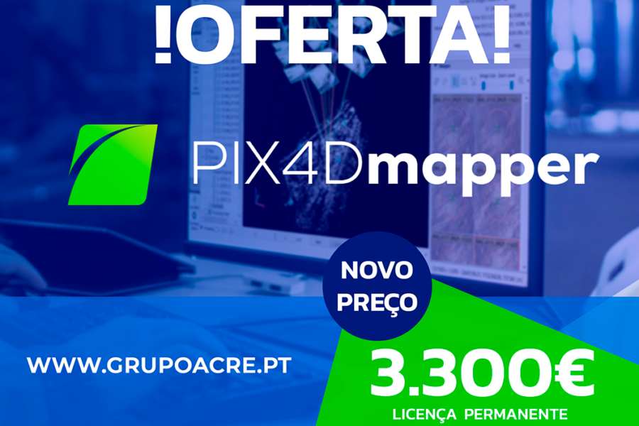 PIX4D MAPPER PRO ONE TIME CHARGE 1D (LICENÇA PERMANENTE)