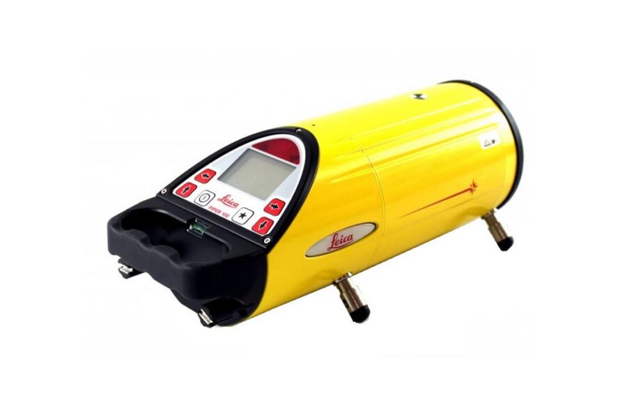 Laser de canalização Leica Piper 100 com controlo remoto e alvo de pontaria