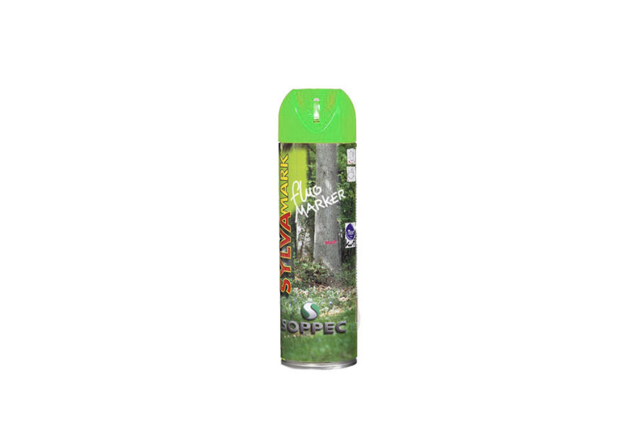 Spray de pintura florestal fluorescente FLUO MARKER Verde SOPPEC