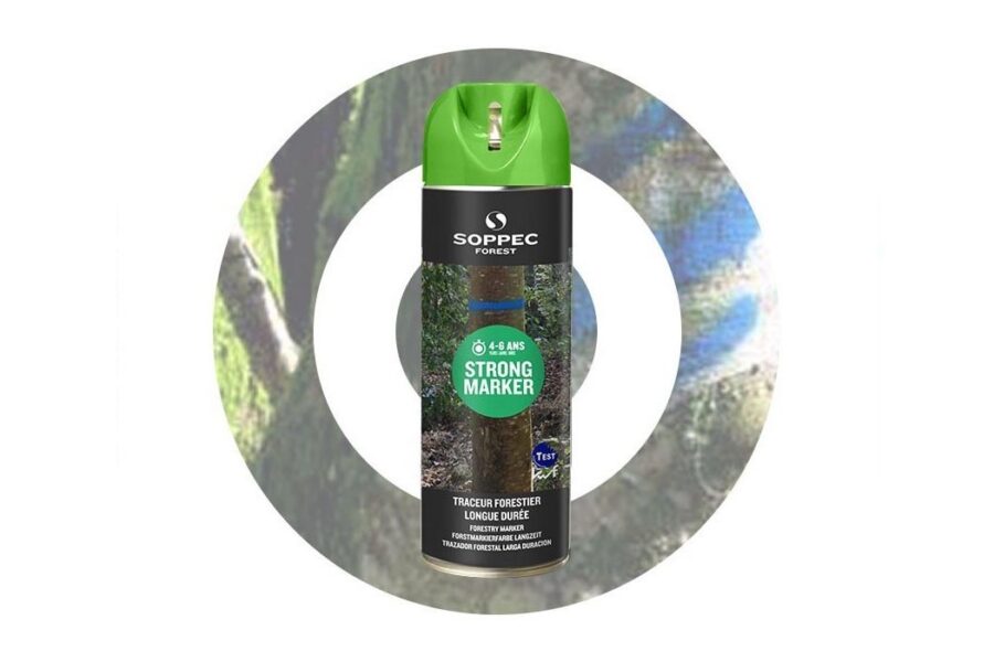 Pintura de larga duração STRONG MARKER Verde SOPPEC