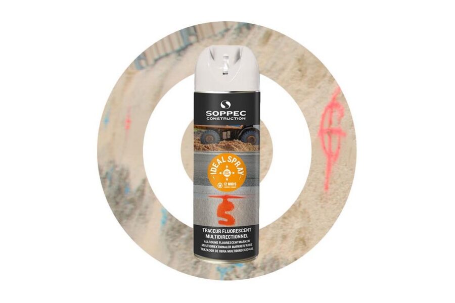 Spray de pintura 360º IDEAL Branco SOPPEC