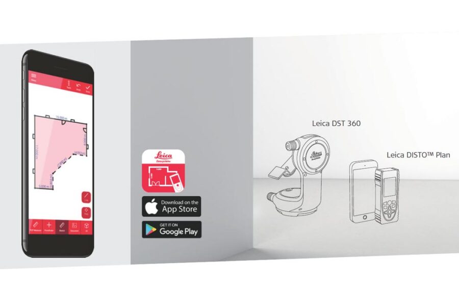 Aplicação Leica DISTO™ Plan