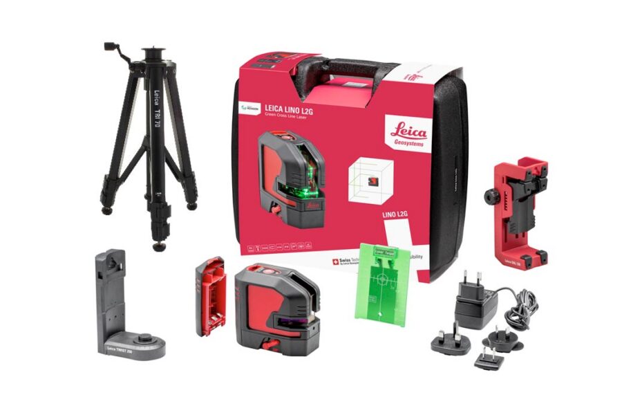 Pack Distanciómetro laser Leica Lino L2G + Tripé TRI 70