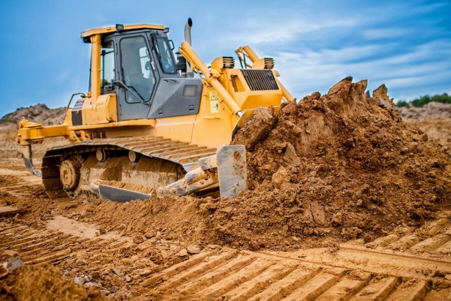 Controlo de maquinaria para Bulldozers