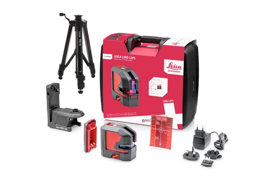 Pack Distanciómetro laser Leica Lino L2P5 + Tripé TRI 70