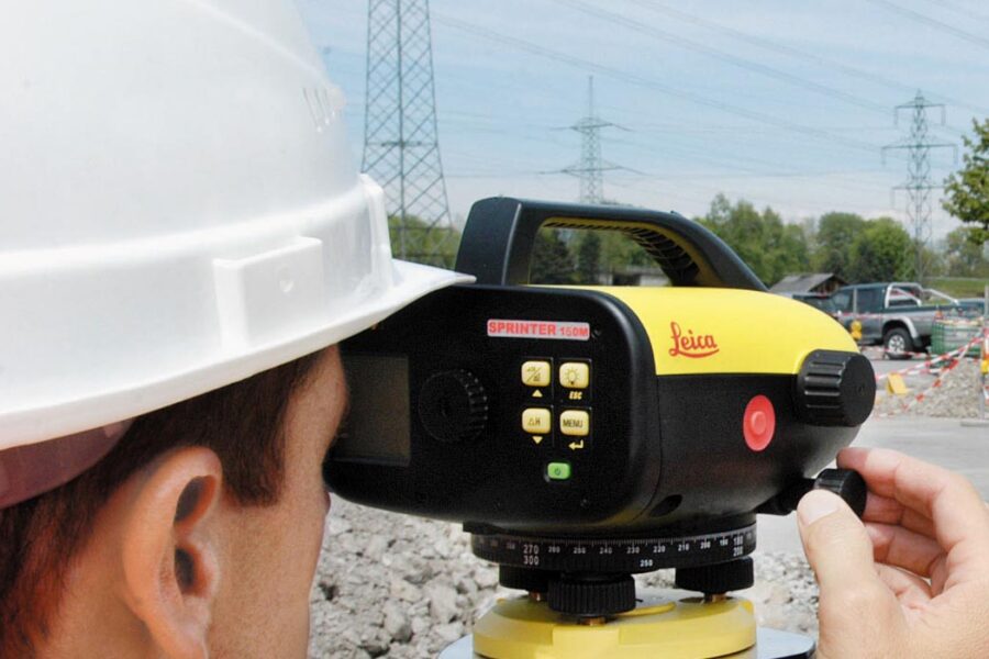 Pack nível digital com mira telescópica e tripé de alumínio precisão 1.5 mm