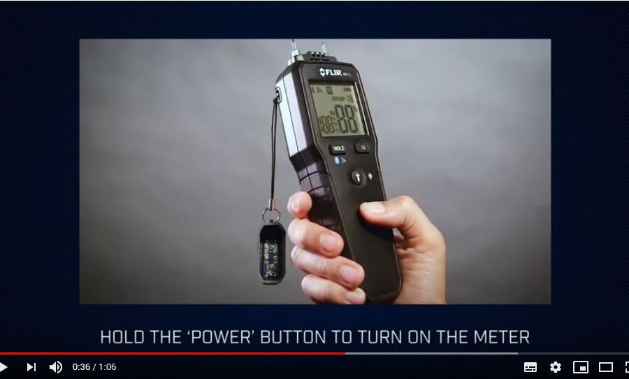 Medidor de humidade FLIR MR55