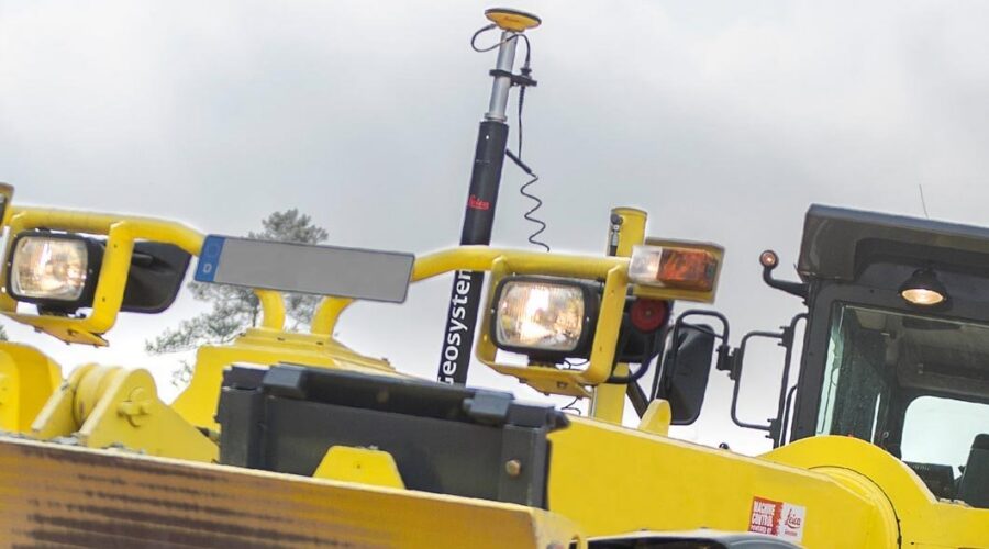 Machine control 2: Controlo de maquinaria de movimento de terras