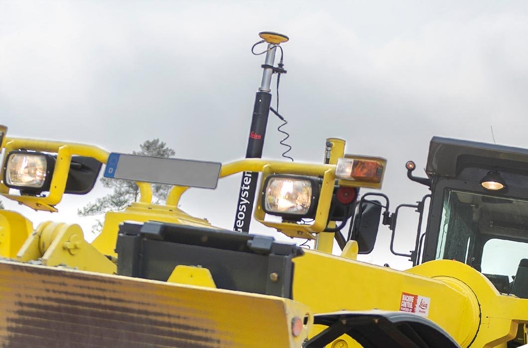 Machine control 2: Controlo de maquinaria de movimento de terras