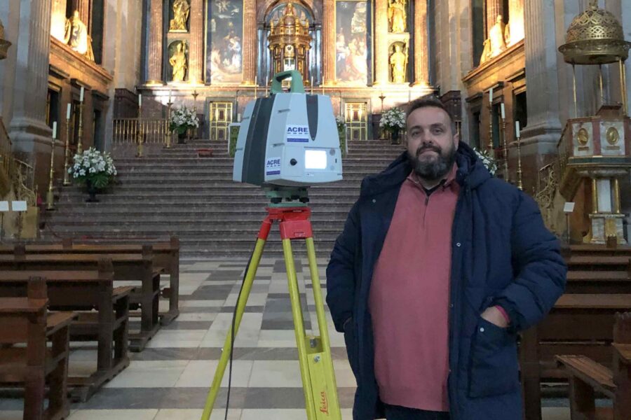 Digitalização 3D do Mosteiro do Escorial com tecnologia Leica
