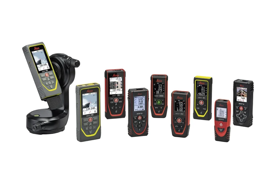 Novos medidores laser Leica DISTO