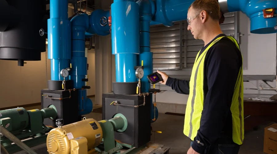 Resolução térmica e intervalo de temperatura