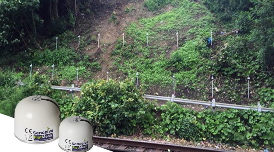 Sensores sem fios em auscultação de Talud