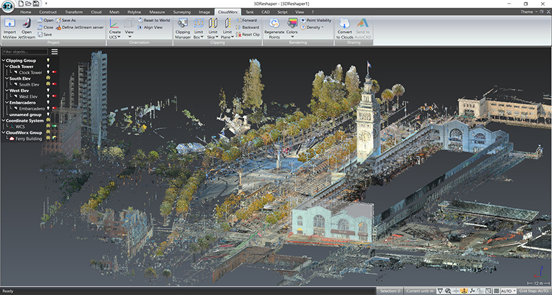 Visualizador gratuito Leica Cyclone 3DR