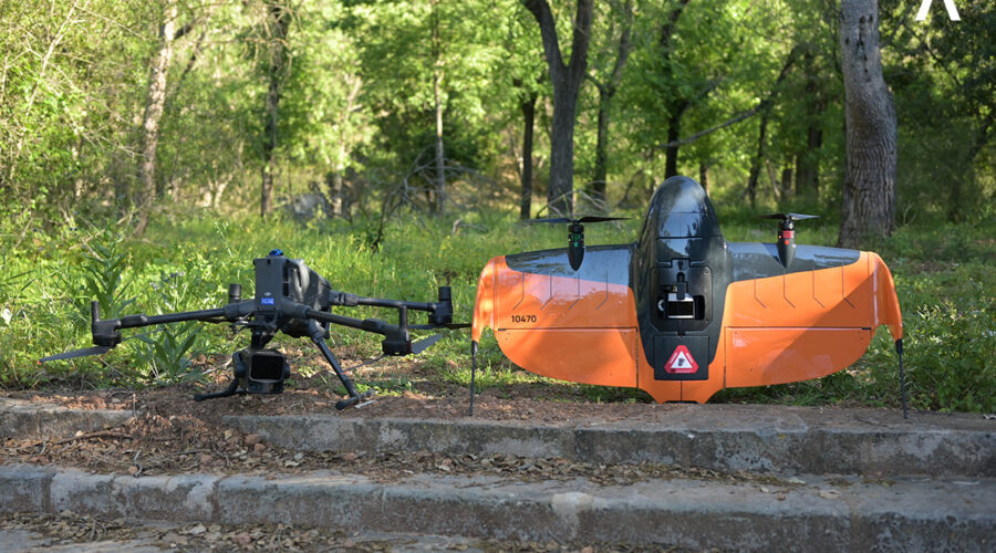 Comparação LiDAR: DJI Matrice 400 vs WingtraRAY