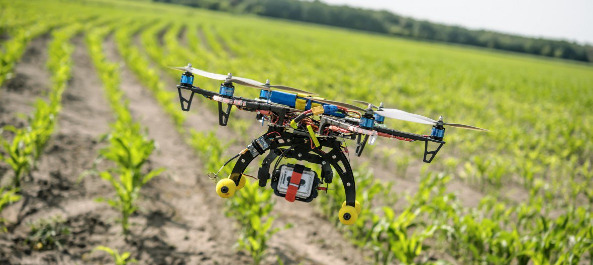 El impacto positivo de los drones en la agricultura