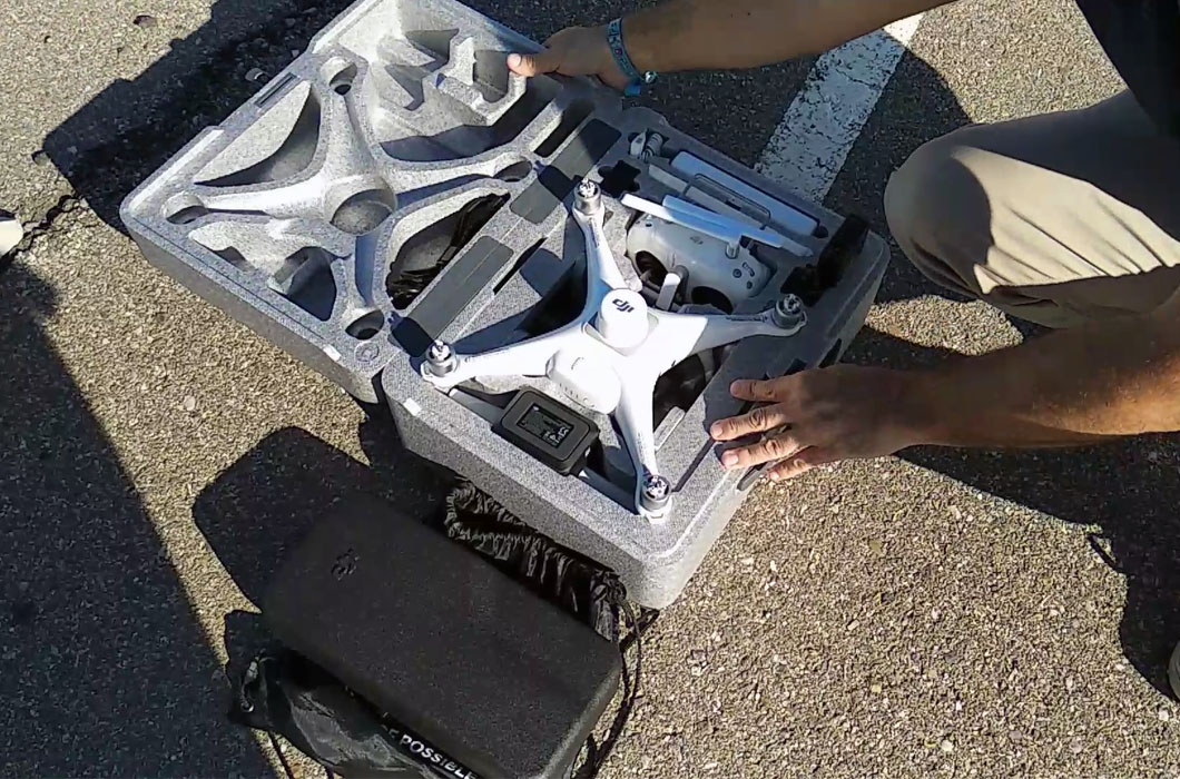 Resultados del vuelo inicial con el Phantom 4 RTK