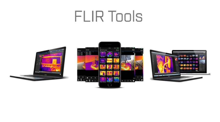 Comparativa aplicaciones FLIR Tools, Tools + & Mobile