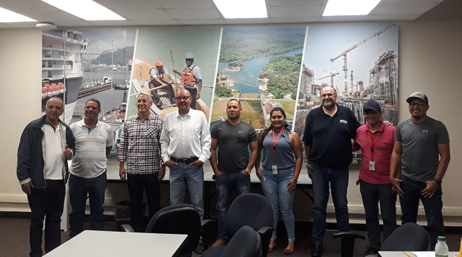ACRE brinda capacitación de topografía al personal del Canal de Panamá