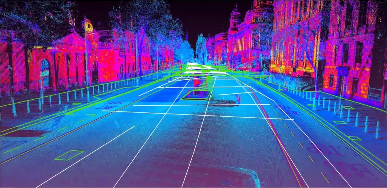 Tecnología Lidar scanner en obras de montes forestal