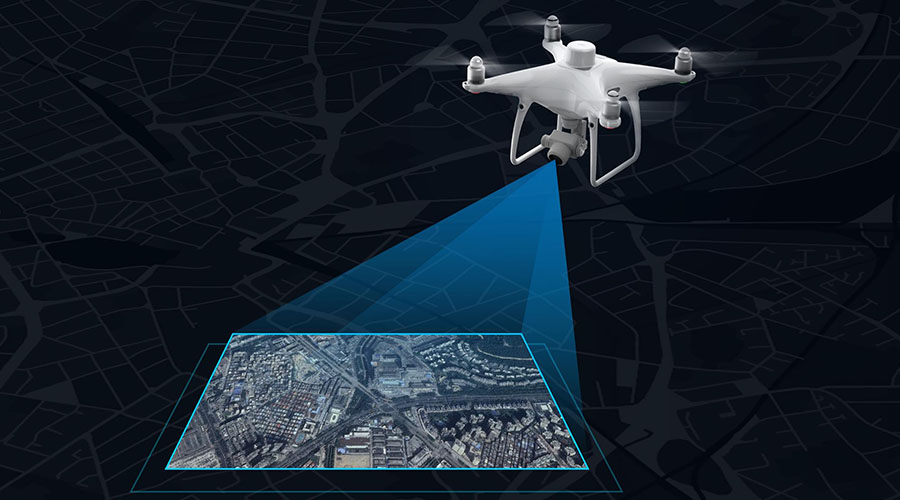 Topografía aérea con drones profesionales
