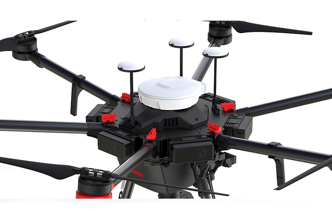 Topografía de vías férreas con Leica láser escáner y drones