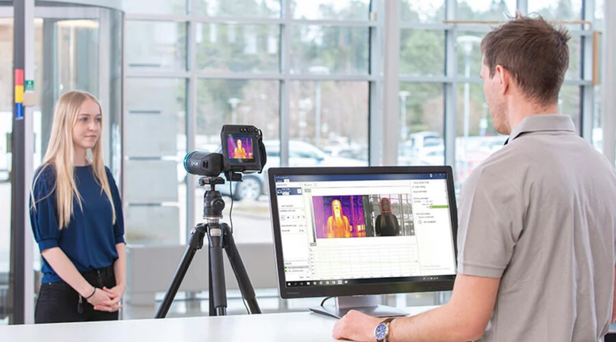 FLIR Screen-EST: Mida la fiebre sin contacto