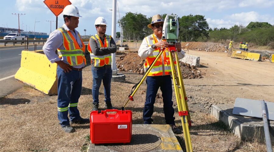 Red Geodésica: Ampliación línea 2 metro de Panamá