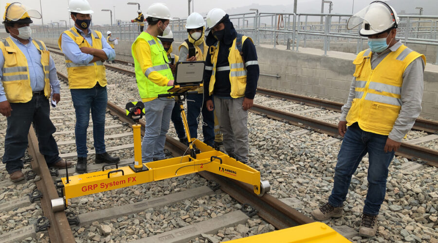 Grupo ACRE Perú muestra la medición y auscultación de vías para el consorcio del metro de Lima