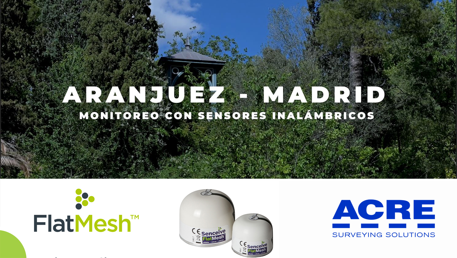 Sensores Senceive inalámbricos controlan los movimientos de la Montaña Suiza de Aranjuez en Madrid