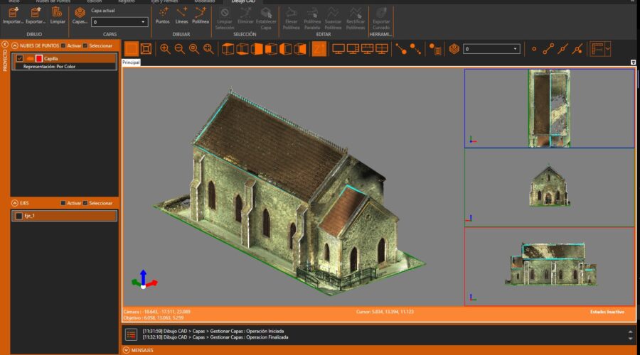 Software de edición de nubes de puntos Tcp PointCloud Editor