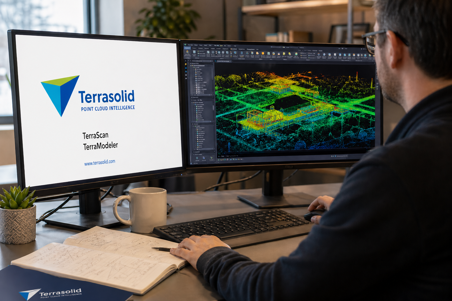 ACRE distribuidor de Terrasolid, software de fotogrametría para cartografía con dron